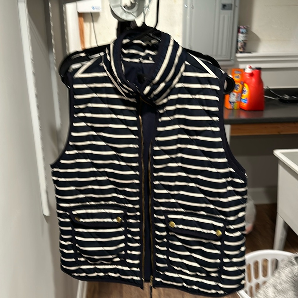 J Crew Large bubble vest